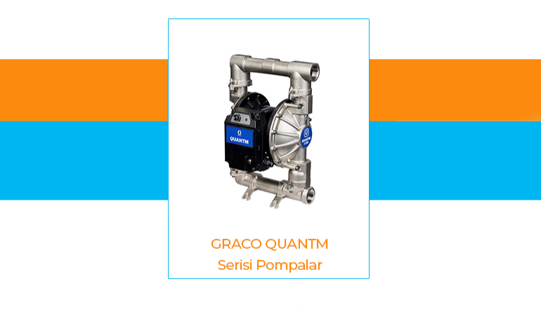 GRACO QUANTM Series Electric Operated Diaphragm Pumps