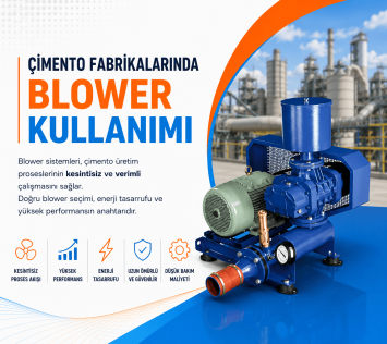 Blower Usage in Cement Factories