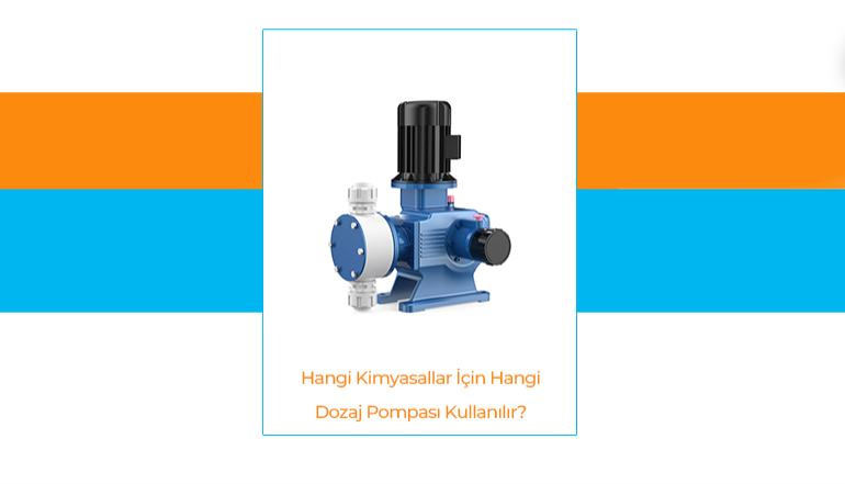 Which Dosing Pump is Used for Which Chemicals?